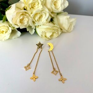 Gold Plated Stainless Steel Earrings